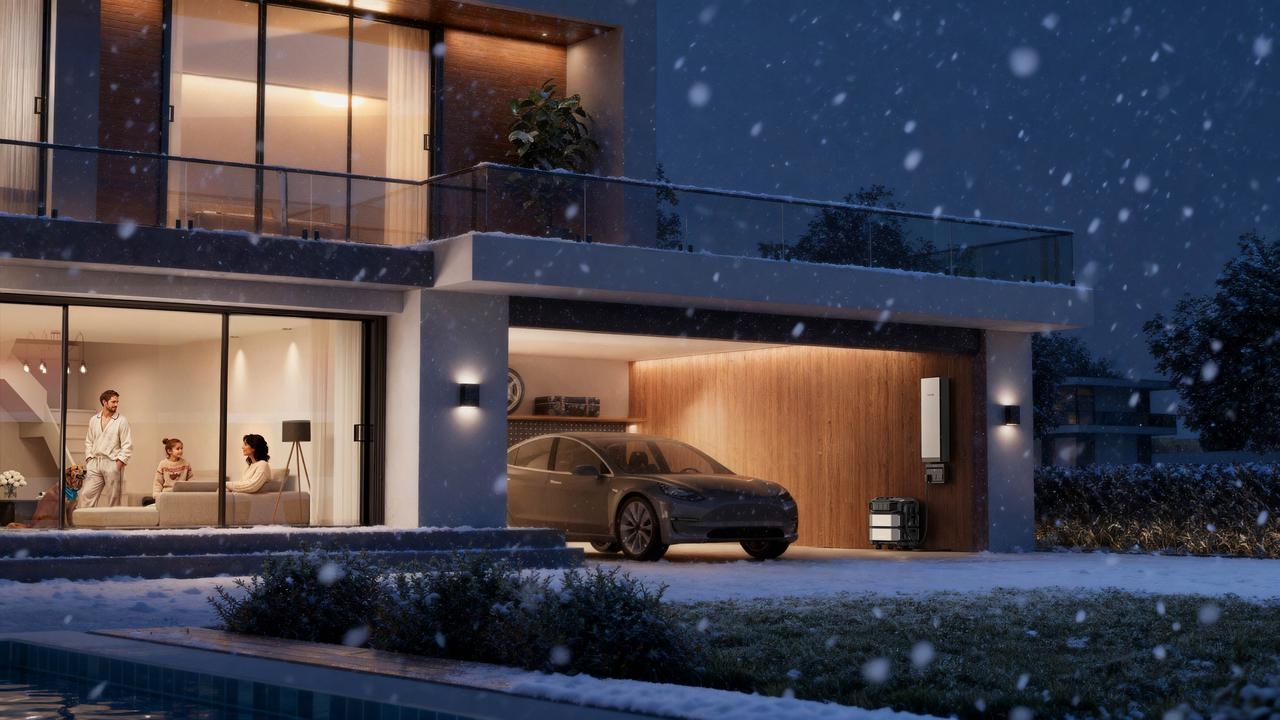 Raumtemperatur eines Einfamilienhauses im Winter halten braucht mehr Energie